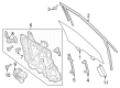 Lincoln Aviator Window Run Diagram - LC5Z-7821597-A