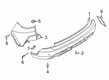 2021 Ford Escape Bumper Diagram - LJ6Z-17K835-CC