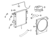 2001 Ford Ranger Radiator Diagram - 1L5Z-8005-NA