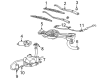 2001 Lincoln LS Wiper Motor Diagram - 6W1Z-17508-CARM