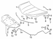 2019 Lincoln Nautilus Hood Latch Diagram - KA1Z-16700-A