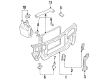 Mercury Tracer Coolant Reservoir Diagram - F1CZ8A080B