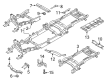 2021 Ford F-250 Super Duty Front Cross-Member Diagram - NC3Z-5005-G