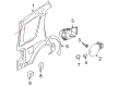 Ford Taurus X Weather Strip Diagram - 5F9Z-7428124-AA