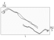 2019 Lincoln Navigator A/C Hose Diagram - JL1Z-19867-CA