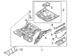 2008 Ford Taurus Floor Pan Diagram - 8G1Z-5411215-AA