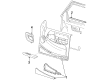 1994 Ford Ranger Armrest Diagram - F37Z1024101BAB