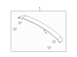 Mercury Spoiler Diagram - 6E5Z-5444210-AA