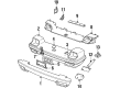 1990 Ford Mustang Emblem Diagram - E2GZ-8A223-B