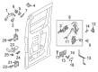 Ford Door Latch Assembly Diagram - CK4Z-61264A00-D