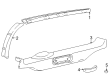 2002 Ford Excursion Weather Strip Diagram - 2C7Z-7842410-AAA