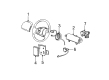 1999 Ford F-350 Super Duty Air Bag Diagram - 2L3Z-15043B13-AAB