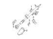 Ford Escape Ignition Lock Cylinder Diagram - YL8Z-3B767-EA