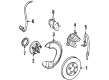 1996 Lincoln Continental Hydraulic Hose Diagram - 1F3Z-2078-CA