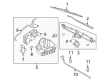 Ford F-350 Super Duty Windshield Washer Nozzle Diagram - 7C3Z-17603-A