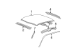 2001 Ford F-150 Door Seal Diagram - YL3Z-1651223-AA