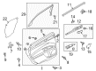 2019 Ford Fusion Door Moldings Diagram - KS7Z-5425504-AA