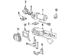 Lincoln Town Car ABS Control Module Diagram - F6AZ-2C219-AA