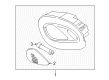 Ford Excursion Dome Light Diagram - F85Z-13A701-AAH