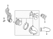 Ford Mustang Air Intake Coupling Diagram - XR3Z-9B659-AA