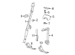 2014 Ford F-150 Seat Belt Diagram - CL3Z-15611B09-AD