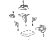 Mercury Sable Engine Control Module Diagram - F7PZ-12A650-CKC