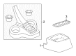 2002 Ford Explorer Sport Shift Linkage Boot Diagram - 2L5Z-7277-AB