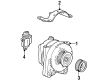 1997 Lincoln Continental Alternator Diagram - F6OY-10V346-ACRM