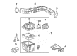 2001 Ford Ranger Air Filter Box Diagram - 1L5Z-9600-AB