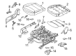 2022 Ford Maverick Seat Cushion Diagram - NZ6Z-26632A22-B