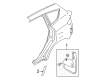 2017 Ford C-Max Mud Flaps Diagram - AM5Z-16A550-B