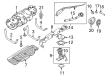 Ford Expedition Fuel Tank Strap Diagram - 5L1Z-9054-AB