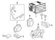 Lincoln Car Speakers Diagram - 8L1Z-18808-B