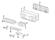 2002 Ford F-150 Seat Cover Diagram - 2L3Z-1863804-CAA