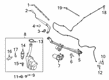 Ford Mustang Windshield Wiper Diagram - KR3Z-17527-A