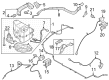 Ford F-250 Super Duty Exhaust Heat Shield Diagram - PC3Z-5J238-A