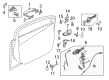 2018 Ford Focus Door Check Diagram - BM5Z-5823500-A