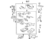 Ford Contour Blower Motor Resistor Diagram - F5RZ-18591-A