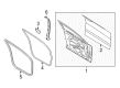 2016 Lincoln MKZ Weather Strip Diagram - DP5Z-5420520-A