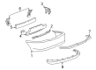 Lincoln LS Bumper Diagram - XW4Z-17K835-AA