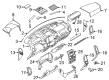 2020 Ford F-150 Steering Column Cover Diagram - FL3Z-1504459-FL