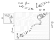 2011 Ford Fusion Muffler Diagram - AE5Z-5230-A