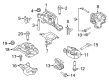 2015 Ford Escape Motor And Transmission Mount Diagram - AV6Z-6068-A