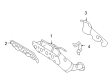 Ford Fusion Exhaust Heat Shield Diagram - 6E5Z-5E258-AA