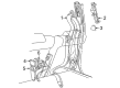 Mercury Seat Belt Diagram - 9W7Z-54611B09-AA