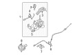 Mercury Automatic Transmission Shifter Diagram - 6G1Z-7210-F