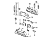 2000 Mercury Mystique Speedometer Cable Diagram - F5RZ-17260-A