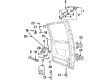 1986 Mercury Marquis Door Hinge Diagram - E8TZ3526800A