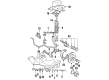 1990 Ford Thunderbird Brake Caliper Diagram - E9SZ-2B120-A