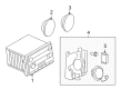 2009 Ford Explorer Sport Trac Car Speakers Diagram - 7A2Z-18C804-A